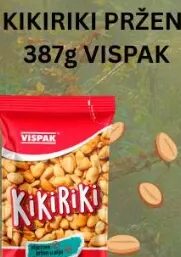Vispak Kikiriki Prženi 387 g, Bazar
