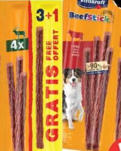 Vitakraft Beef Stick poslastica za pse 3+1 kom, Crvena jabuka