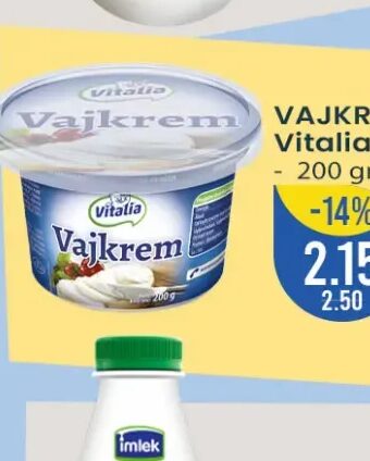 Vitalia Vajkrem 200 gr