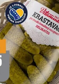 Vitaminka kiseli krastavci delikates 680 g