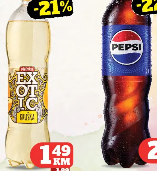 Vitinka Aromatizovana voda Exotic kruška 1.5 l