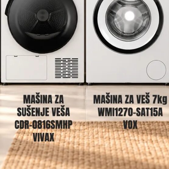 Vivax mašina za sušenje veša CDR-0816SMHP