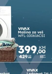 Vivax Mašina za veš WFL-100616CSI 1 kom, Omega Shop