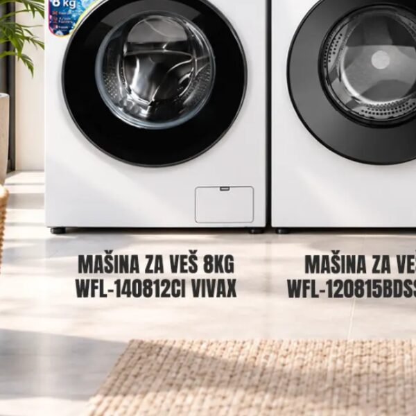 VIVAX MAŠINA ZA VEŠ WFL-140812CI 8 kg