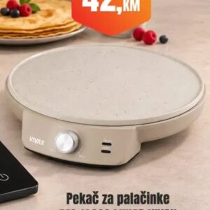 Vivax pekač za palačinke PM-1200S Lunar, Fortuna