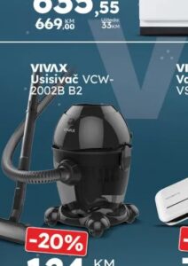 Vivax Usisivač VCW-2002B B2 1 kom, Omega Shop