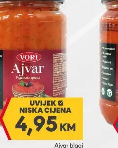 Vori Ajvar blagi 720 ml, Mega diskont