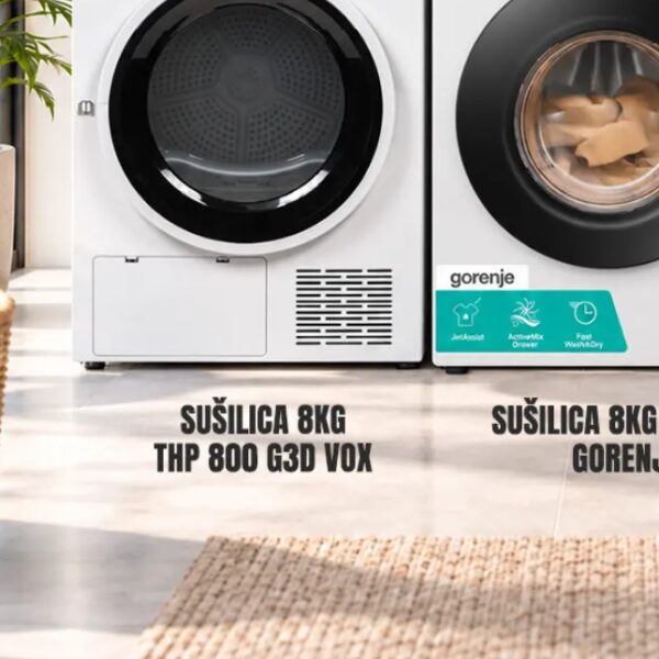 VOX sušilica 8KG THP 800 G3D 8 kg