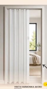 VRATA HARMONIKA AKORD 88x203 cm, FIS