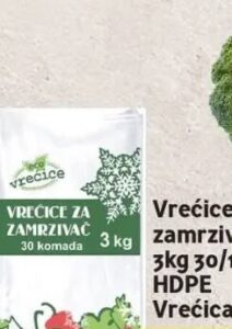 Vrećice za zamrzivač 3kg 30/1 HDPE Vrećica Best 30 kom, Best