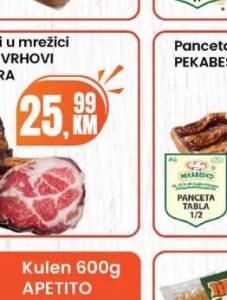 VRHOVI ZLATIBORA Vrat suvi u mrežici mini 1 kg, Fortuna