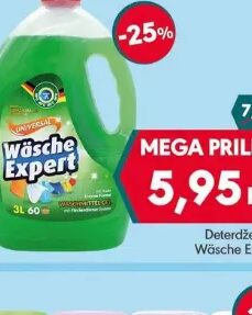 Wäsche Expert Deterdžent tečni 3 l, Mega diskont