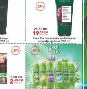 Wash & Go šampon za kosu 360 ml, Didaco