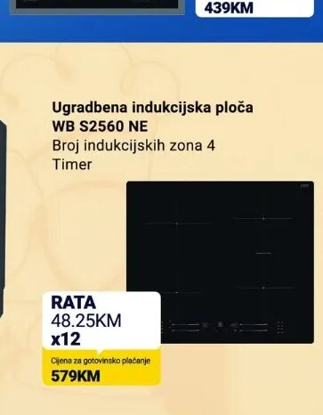Whirlpool mašina za suđe WFO 3032 N P X 60 cm