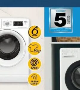 Whirlpool perilica rublja FFB 8279 WV EE 8 kg