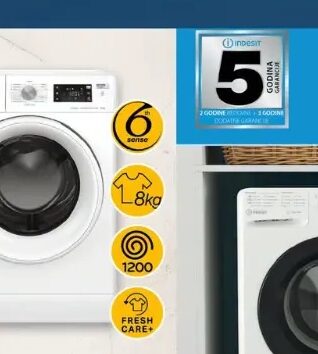 Whirlpool perilica rublja FFB 8279 WV EE 8 kg