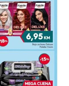 White Day Marамice vlažne lavanda 120 kom, Mega diskont