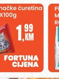 WISE CAT Hrana za mačke ćuretina i piletina 4x100 g, Fortuna