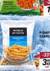 World of Taste pomfrit zamrznuti 1kg, Belamionix