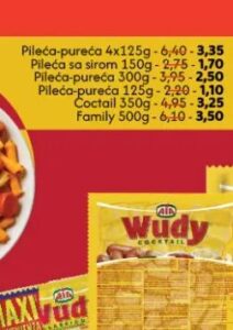 Wudy hrenovke 500 g, Amko