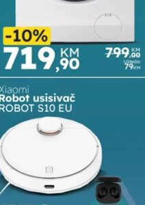 Xiaomi Robot usisivač ROBOT S10 EU, Omega Shop
