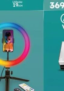 Yenkee Držač mobilnog telefona YSM 710 LED RING, Omega Shop