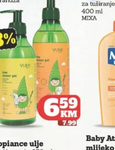 Yumi Kids Gel za kupanje 400 ml
