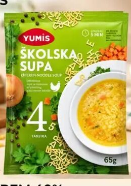 Yumis juha školska 65 g