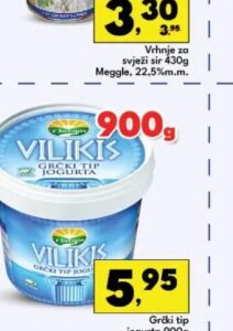 Z bregov grčki tip jogurta 900 g, Robot