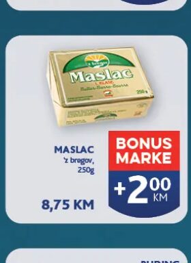 'z bregov Maslac 250 g