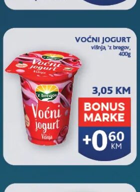 'z bregov Voćni jogurt 400 g