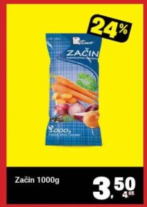 Začin 1000 g, Robot