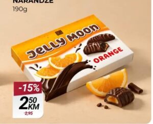 Žele sa okusom narandže 190 g