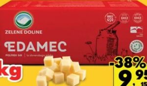 Zelene Doline Edamec sir 1 kg, Robot