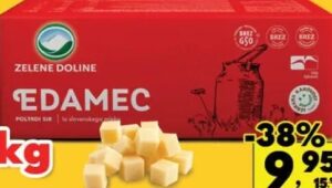 Zelene Doline Edamec sir 1 kg, Robot