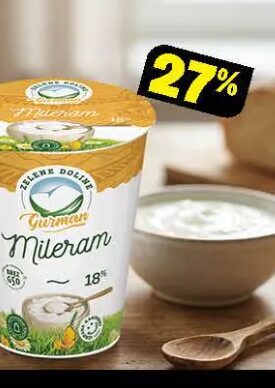 Zelene Doline Mileram 18% m.m. 400 g