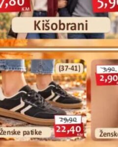 Ženske patike 37-41, Izbor trgovina