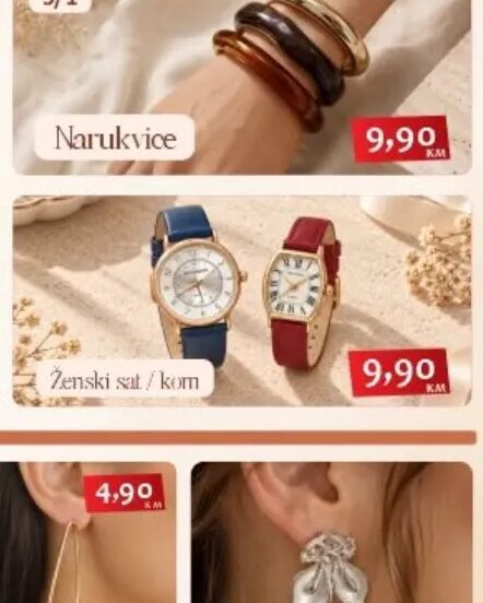 Ženski sat 1 kom