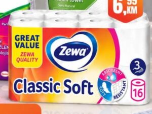 Zewa Classic Soft toalet papir 16/1
