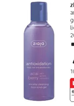Ziaja antioxidation gel za čišćenje lica 200ml