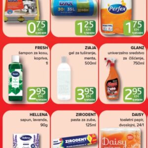 Ziaja gel za tuširanje 500 ml, Konzum i Mercator