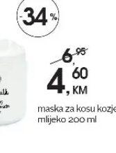 Ziaja maska za kosu kozje mlijeko 200 ml, CM