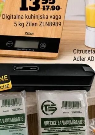 Zilan Električni lonac za kuhanje na pari ZLN9570 500 W