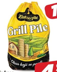 Zlatno pile Grill Pile kg, Robot