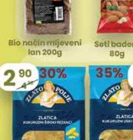 Zlato polje tjestenina široki rezanci 400 g, Hass