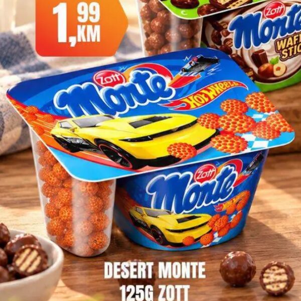 Zott Desert Monte Hot Wheels 125 g