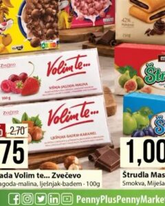 Zvečevo Čokolada Volim te... 100 g, Penny