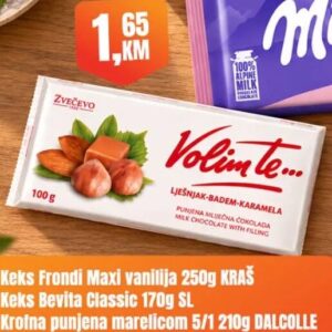 Zvečevo Volim te... 100 g, Fortuna