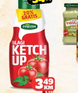Zvijezda blagi ketchup 1000 g, Tropic