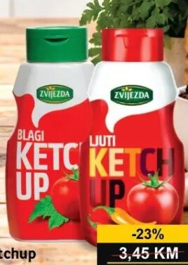 ZVIJEZDA Ketchup Blagi, ljuti 500 g